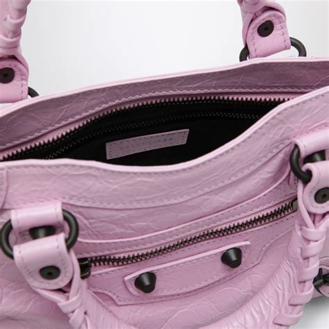 Balenciaga Le City Mini tote bag in pink | TheDoubleF