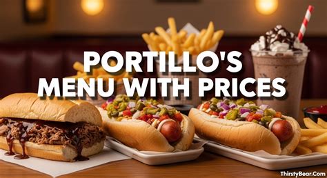Portillo's Menu With Prices (June 2026) Deals & Rewards