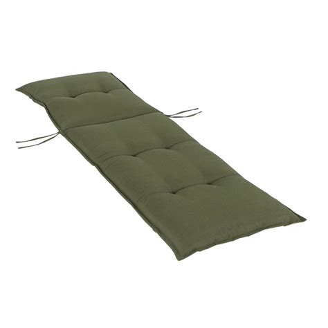 Reckmann kültéri párna 190x60x8cm napozóágyhoz, zöld - Kerti