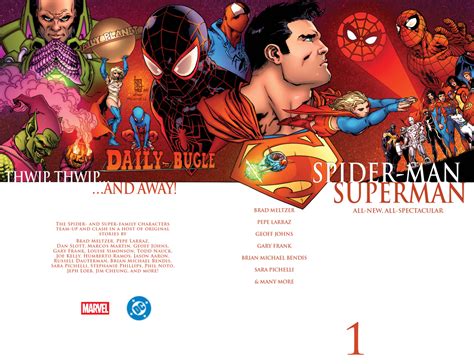 Marvel Reveals Final ‘Spider-Man/Superman #1’ Covers and an Epic First ...