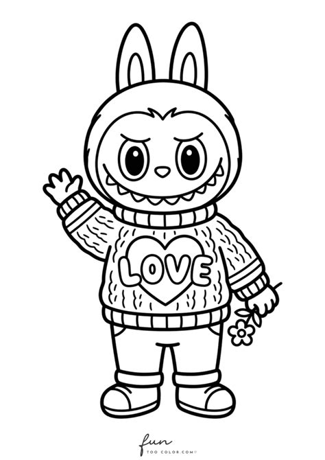 Valentine's Day coloring activities - FunTooColor