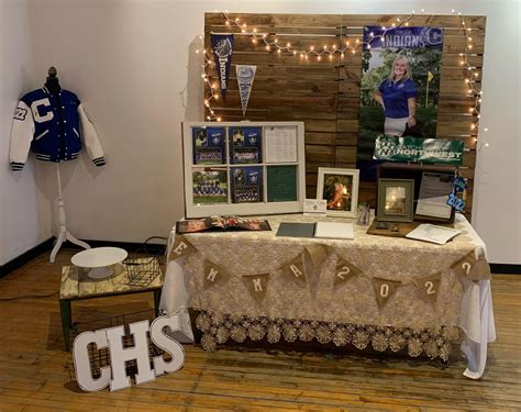 Achievement Table | Graduation display table, Graduation display, High ...