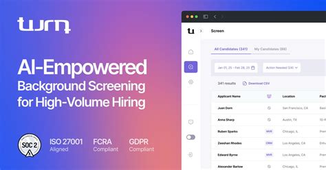 ATS & HRIS Integrations for Background Checks | Turn
