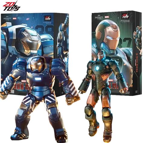 ZD Toys Iron Man MK37 and MK38 Action Figures