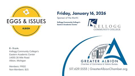 Eggs & Issues sponsored by KCCs Eastern Academic Center, Eastern ...