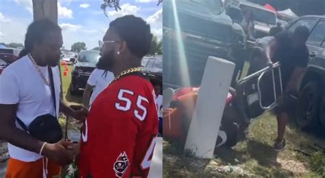 Tampa Bay Bucs Fan Gets Jumped & Beaten With Chairs Outside Stadium ...