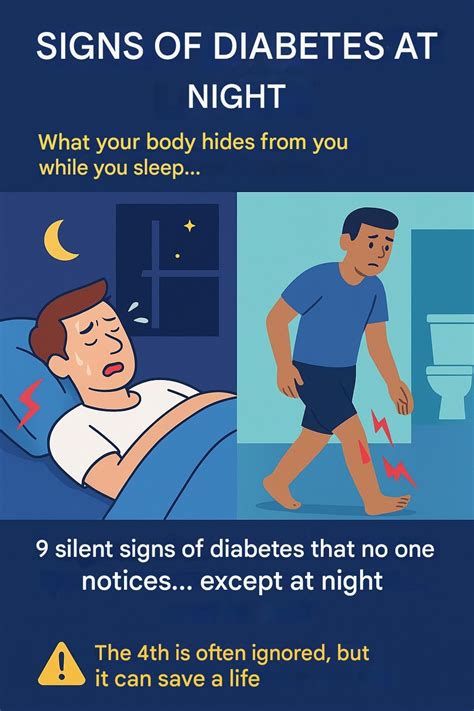 9 Signs of Diabetes That Appear at Night: What You Need to Know! ~ Bbuding Recipes