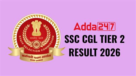 SSC CGL Final Result 2026 Out, Download Merit List PDF