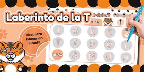 Ficha de actividad: Laberinto de la T