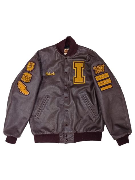 Irondale All Leather School Letter Jacket – Lettermen Sports
