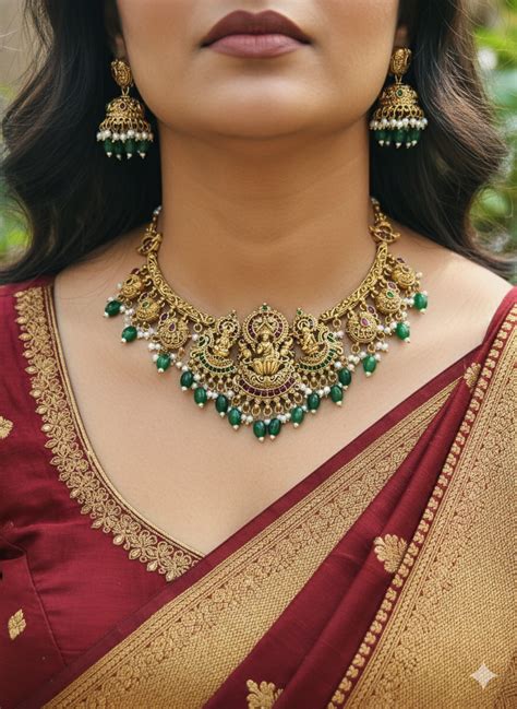 Lalitha Budgeted Necklace – Ohbyozy