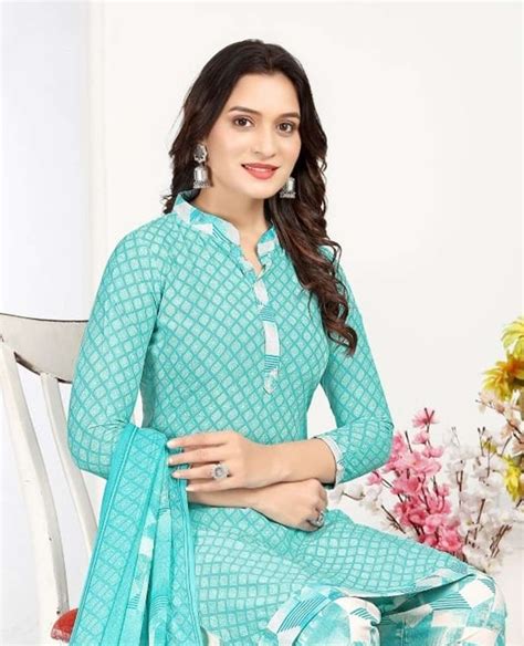 SEWDHAGA Printed Kurta, Salwar & Dupatta Set - Buy SEWDHAGA Printed ...