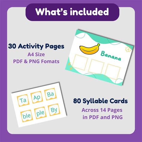 Printable Syllable Building Game | Build Words With Syllable Cards ...