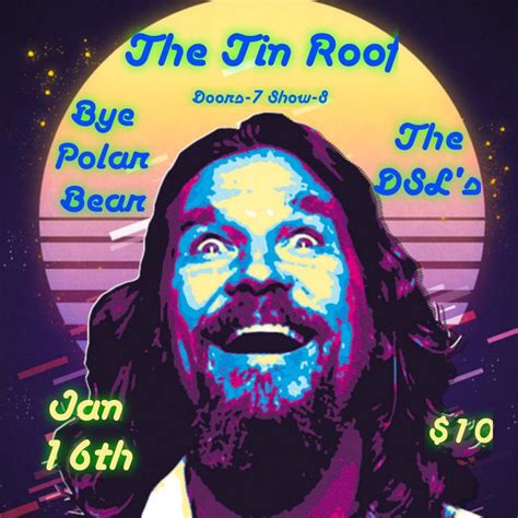 Bye Polar Bear and The DSLs at The Tin Roof, Tin Roof, Charleston, 16 ...