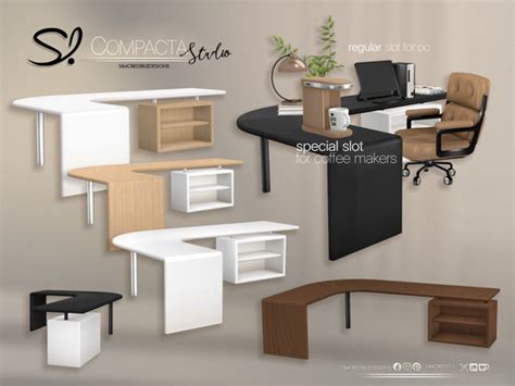 The Sims Resource | Compacta Office Desk