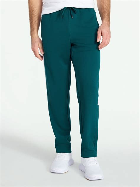 Athletic Works Men's and Big Men's Tricot Track Pants with Side Stripes ...