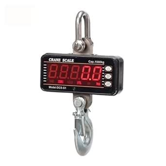 Báscula Colgante Digital 1000kg/2200lbs – Báscula Industrial Heavy Duty ...