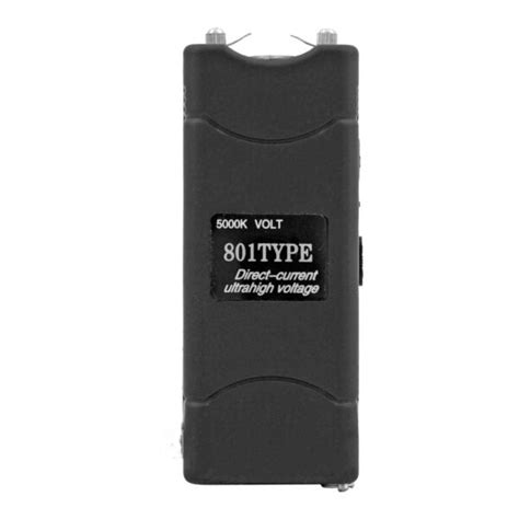 Smars 801 Type Super voltage Self-defense Stun Gun With LED Light Emer ...