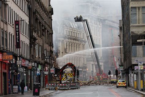 Firefighters’ ‘huge effort’ stopped blaze spreading to hotel, officer says