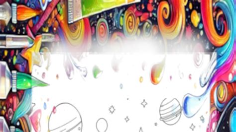 Space Coloring Book: Galaxy Drawing & Paint Game | Cosmic Art Pages ...