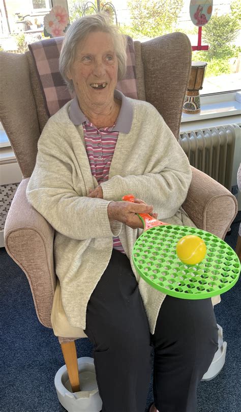 Active Afternoon of Ball Games at Ashley House - South West Care Homes