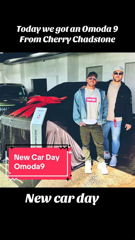 Omoda 9: Unveil Your New Car Day Experience | TikTok