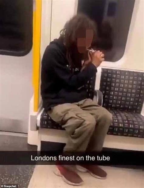 Hunt for Tube passenger seen smoking crack cocaine under a blanket on ...