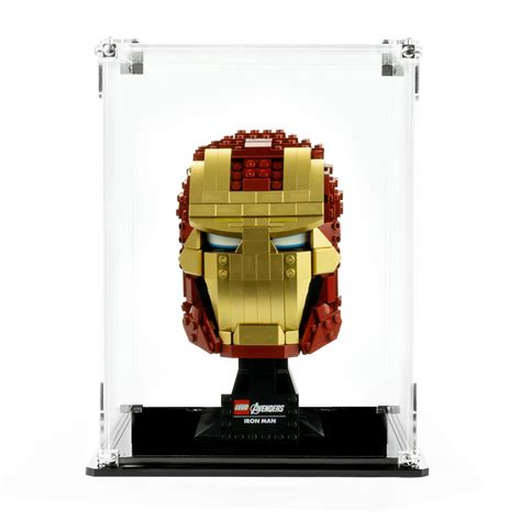 Display Case for LEGO®: Iron Man Helmet (76165) — Wicked Brick
