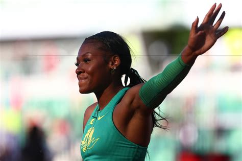Oregon reigning national champion Aaliyah McCormick qualifies for 100 ...