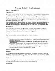 Panduan Lengkap: Contoh Proposal Usaha Restoran PDF yang Menarik Investor