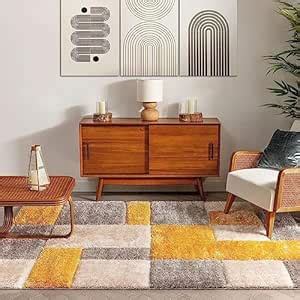 Buy RCB rugs Shaggy Carpet for Living Room Bedroom 2x6 Feet Anti-Skid ...