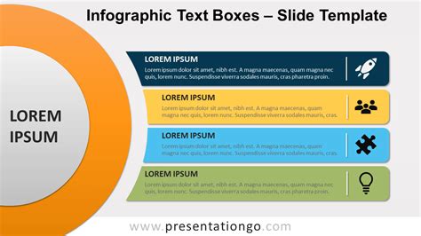 Infographic Text Boxes for PowerPoint and Google Slides