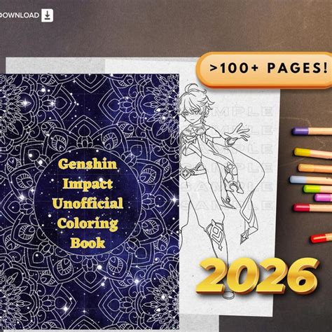 Genshin Impacts Books - Etsy