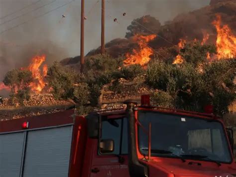 Greece Wildfire Today: Deadly Wildfire in Popular Tourist Attraction on ...