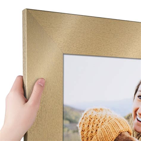 ArtToFrames 5" x 45" Gold Picture Frame, 5x45 inch Gold MDF Poster Frame (WOM-5325), Pack ...