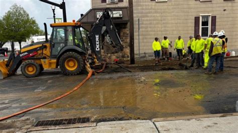 Roads closed, boil water advisory in place after water main break in Waynesboro | fox43.com