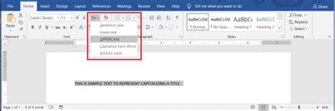 Cara Cepat Mengubah Semua Huruf Jadi Kapital Di Word - Identif