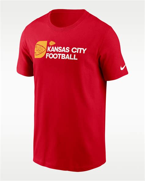 Playera Nike de la NFL para hombre Kansas City Chiefs Team Outline ...