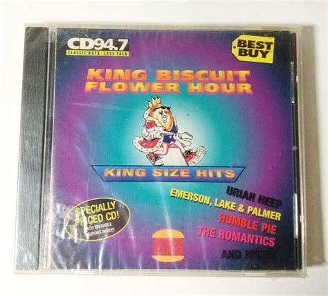 King Biscuit Flower Hour - King Size Hits Humble Pie ELP Uriah Heep CD – TulipStuff