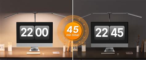 LED Desk Lamp for Home Office, 24W Architect Lamp with Clamp, Wide 4 ...