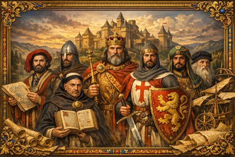 Famous Men of the Middle Ages: Influential Figures Who Shaped