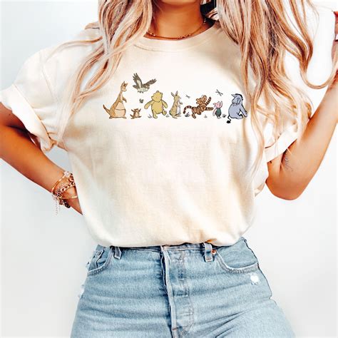 Comfort Colors® Vintage Winnie The Pooh T-Shirt, Pooh And Friends Shirt ...