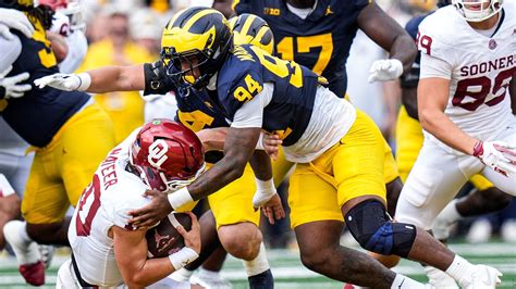 Where To Watch Michigan Wolverines Football Vs Oklahoma Sooners Football