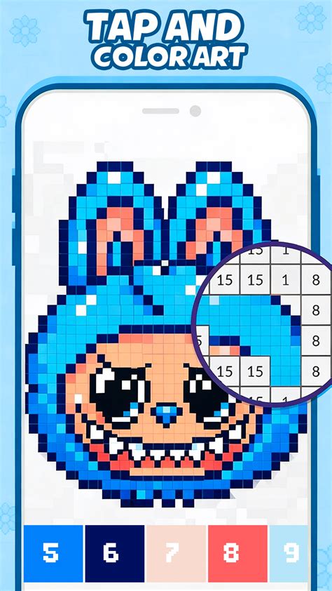 Pixel-Art Color By Numbers: Coloring Game - App on Amazon Appstore