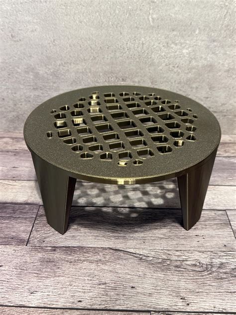 3D Printed Plant Pot Stand: "grid Base" Riser for Indoor Planters · by Viviero3d - Etsy