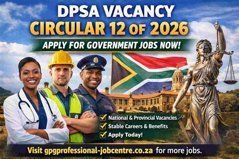 DPSA Vacancy Circular 12 of 2026: Apply for Government Jobs