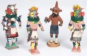 Price guide for Hopi-Style Katsinas lot of 4