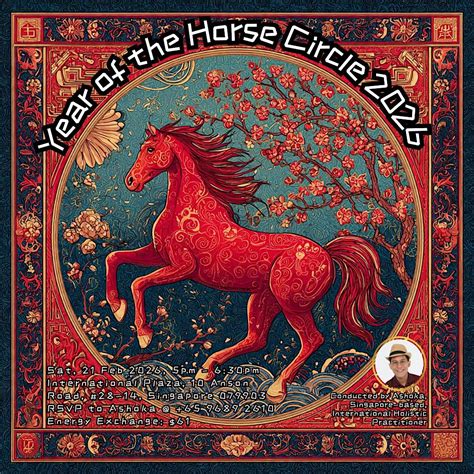 Year of the Horse Circle 2026, A Space Between | Therapy Office Space ...