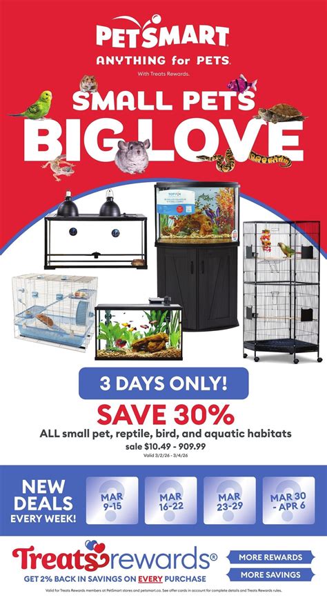 PetSmart - Small Pets Big Love Flyer from Mar 2nd to Apr 6th 2026 ...