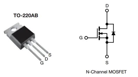VISHAY IRF510 パワーMOSFET 取扱説明書